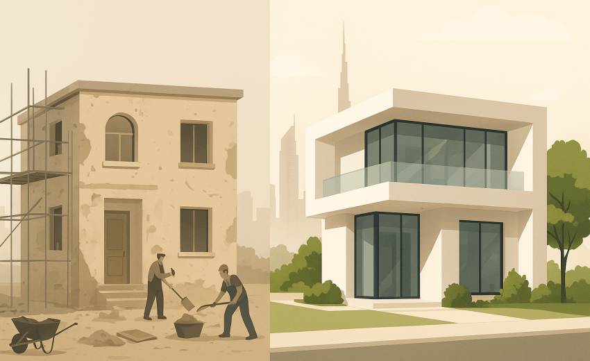 Renovation vs. Rebuilding: What Makes More Sense in the UAE?