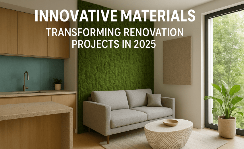 Innovative Materials Transforming Renovation Projects in 2025