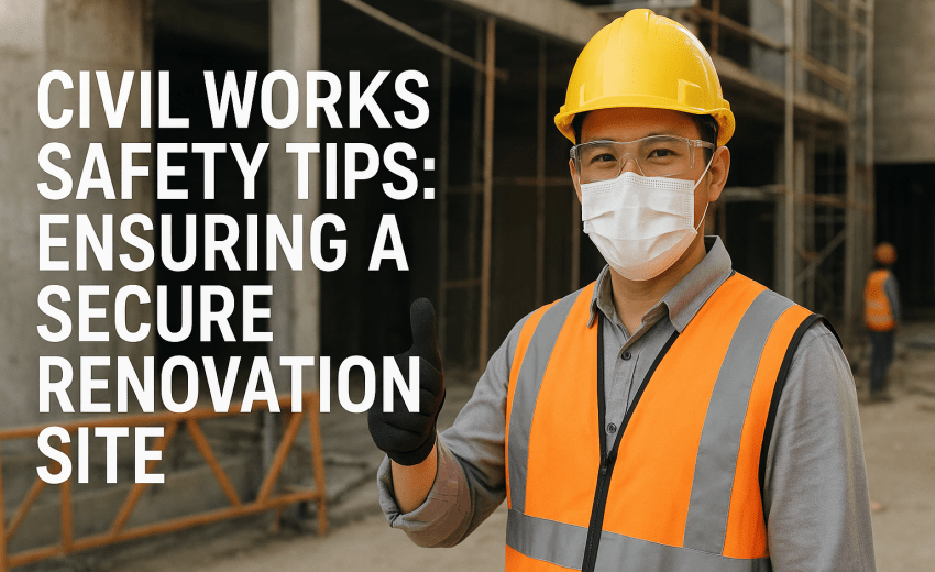 Civil Works Safety Tips: Ensuring a Secure Renovation Site