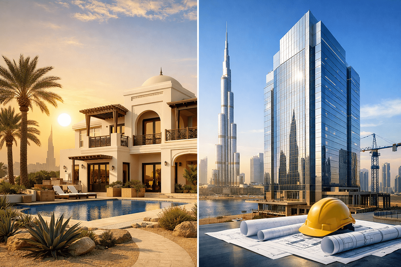 Residential vs. Commercial Construction: Key Differences in Dubai | 2026