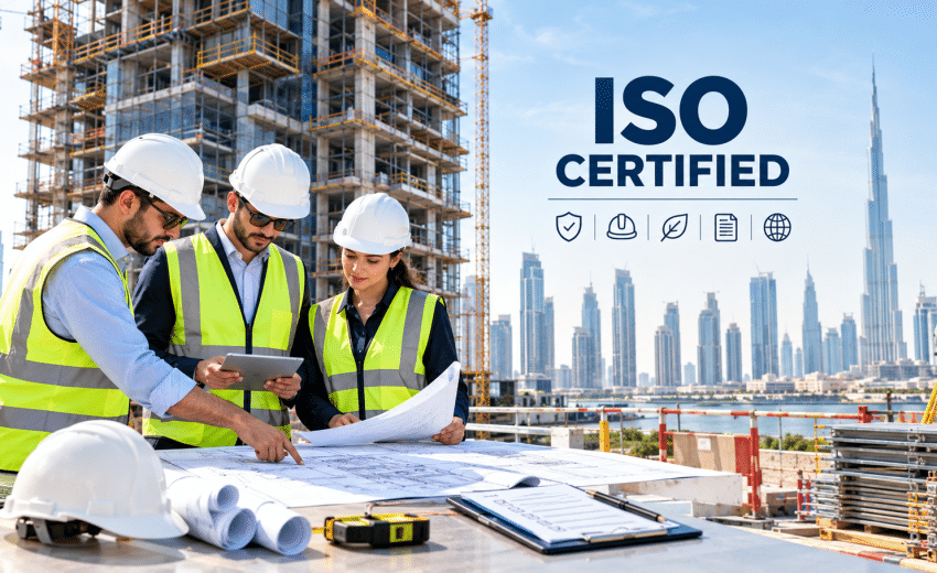 The Role of ISO Certifications in Dubai Construction Companies: Trust and Quality